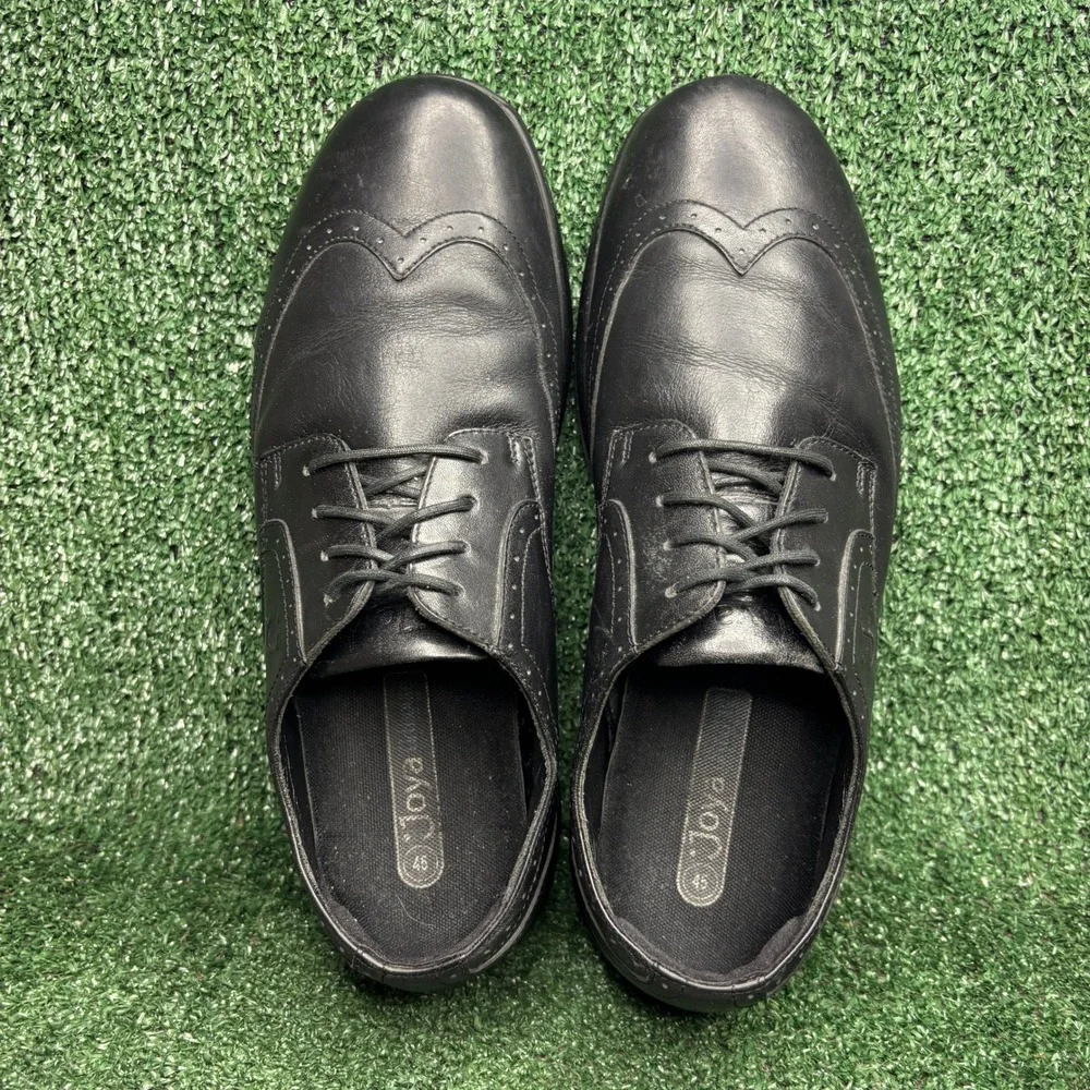 Joya Paso Fino‎ Wingtip Brogue Leather Comfort Orthopedic Oxford Black Mens 11